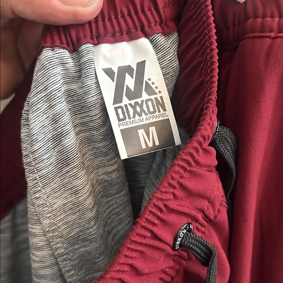 Dixxon flannel company Medium  The Brad maroon premium lined athletic shorts - Picture 3 of 6